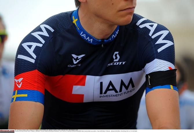 It was a day of sadness for the IAM Cycling team after teammate Kristof Goddaert was killed in training yesterday