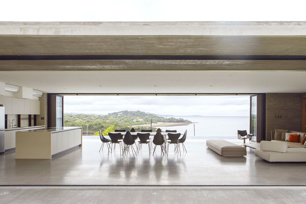 House interior with a view