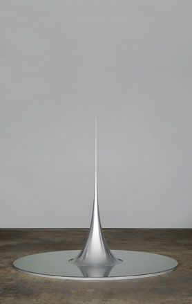 Hiroshi Sugimoto’s aluminum and mirror sculpture ’Conceptual