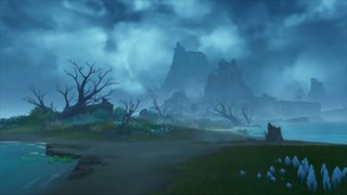 the spooky new tsurumi region in genshin impact 2.2