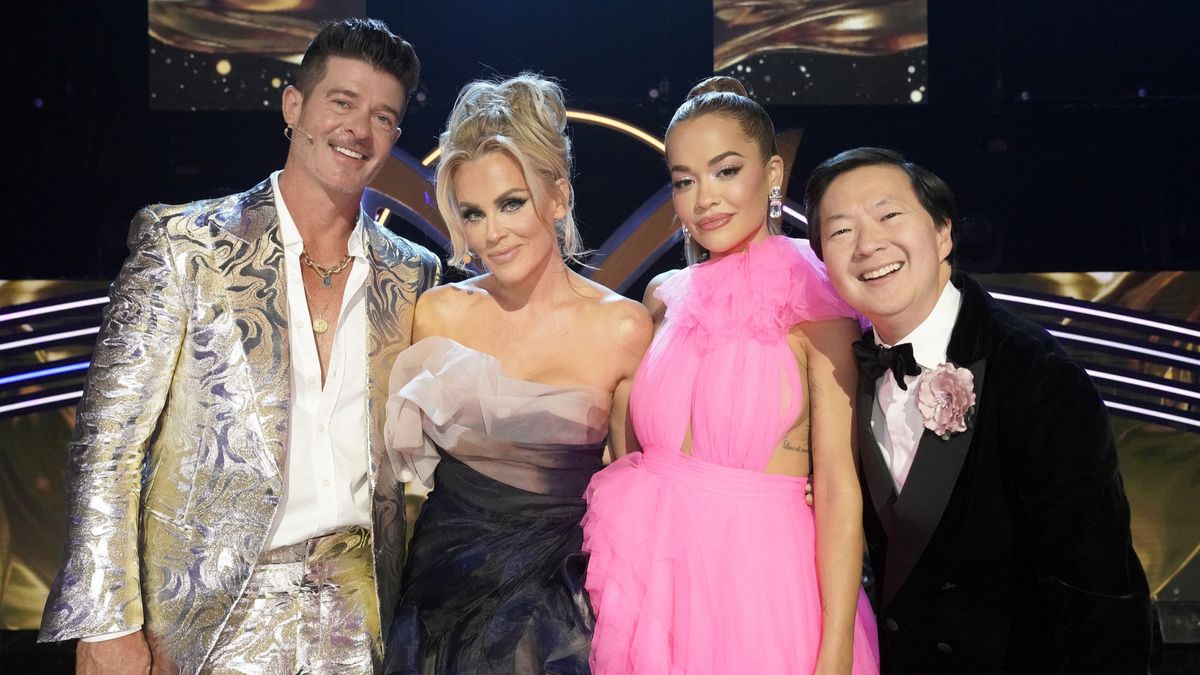 Robin Thicke, Jenny McCarthy-Wahlberg, Rita Ora, Ken Jeong on The Masked Singer season 11