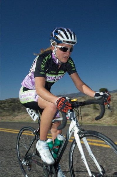 Amanda Miller (Lip Smackers) looked comfortable during her long, solo attack