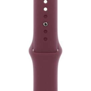 Apple Watch sport band in mulberry