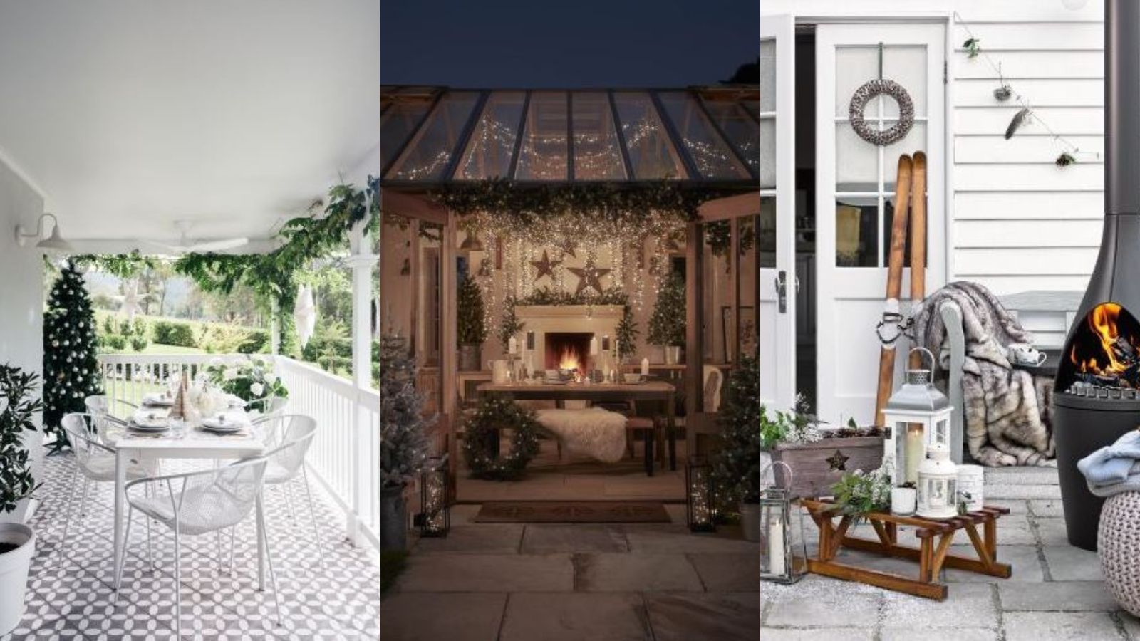 Christmas patio ideas: 10 ways to make your outdoor space festive ...