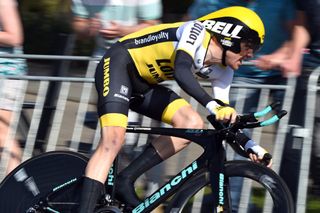 Primoz Roglic on stage one of the 2016 Giro d'Italia