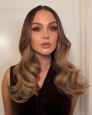 Camilla Luddington with dark blonde hair