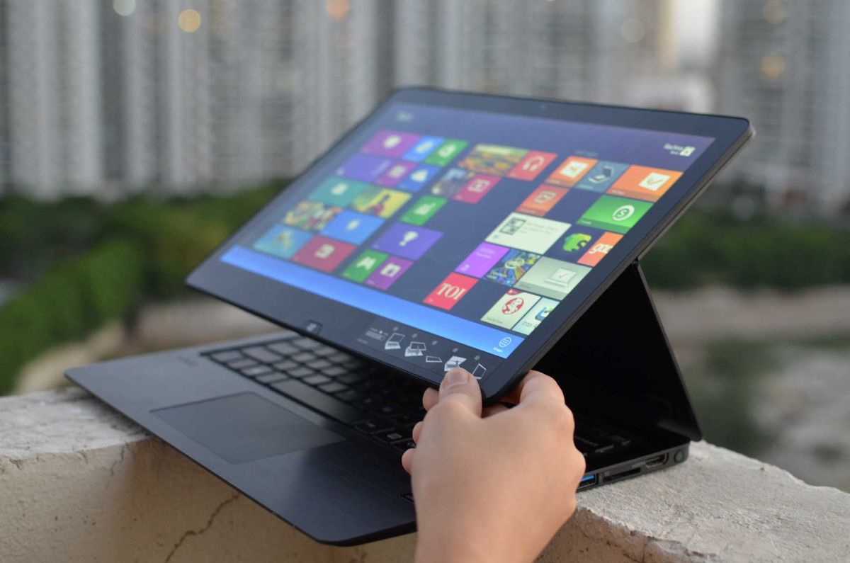 Sony's convertible Windows 8 laptop, the VAIO Flip 13 Windows Central
