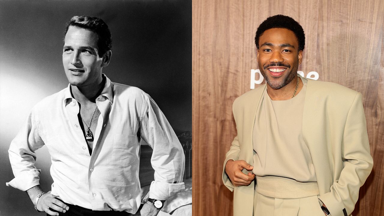 style - paul newman, donald glover