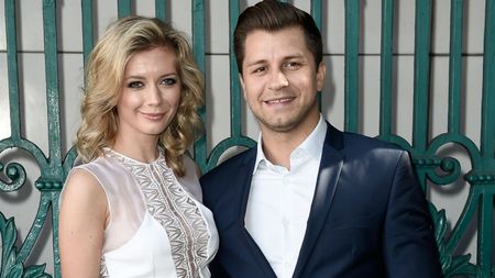 Rachel Riley and Pasha Kovalev