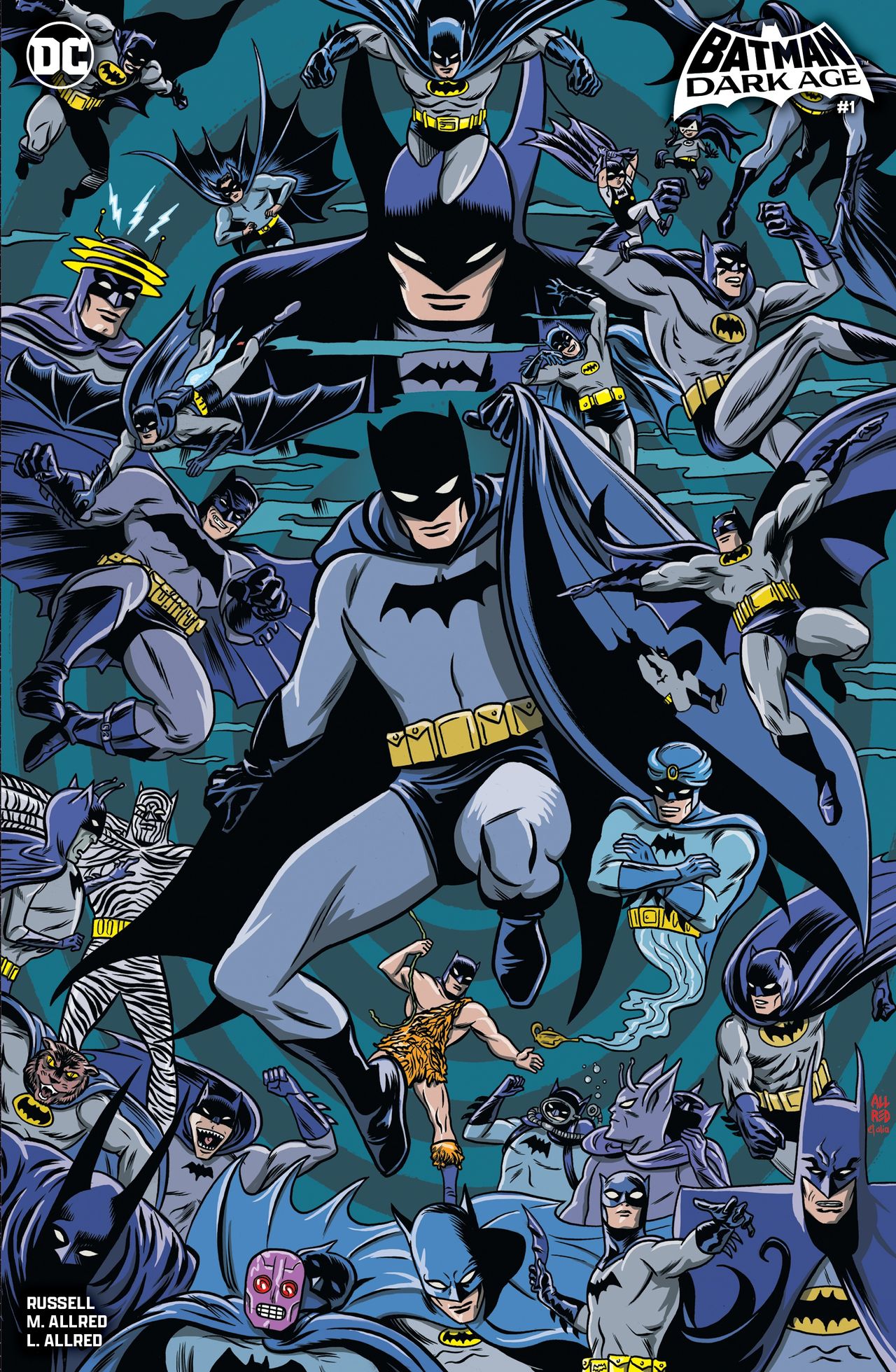 Covers from Batman: Dark Age #1