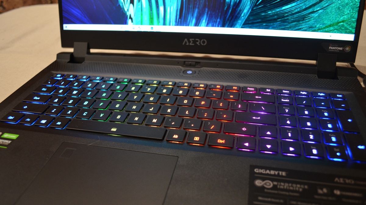 Gigabyte Aero 17 (2021) | TechRadar