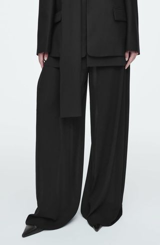 Tailored Wide Leg Trousers