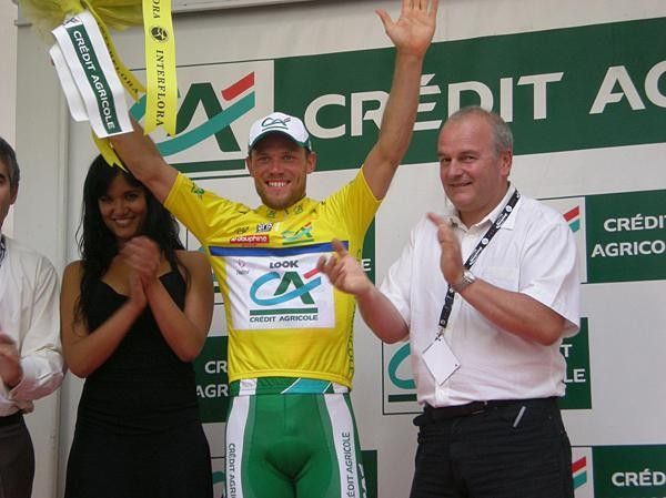 Hushovd takes yellow at the Dauphine