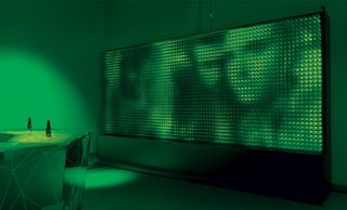 The video wall where Heineken bottles replace pixels