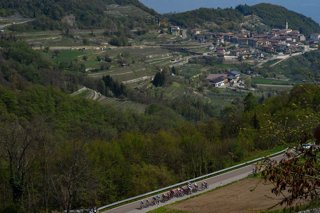 Tour of the Alps 2021 45th Edition 5th stage Valle del ChieseIdroland Riva del Garda 1209 km 23042021 Scenery photo Dario BelingheriBettiniPhoto2021