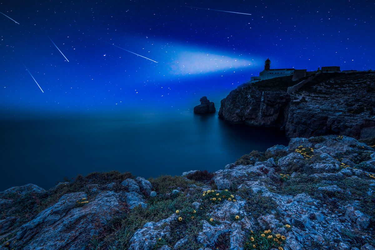 Perseid meteor shower