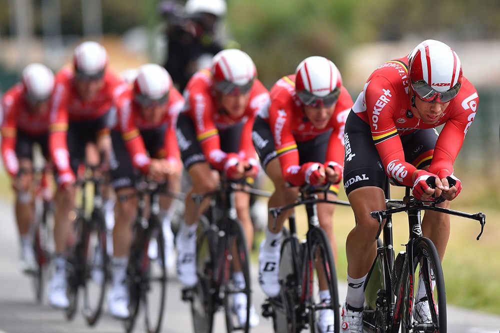 Lotto Soudal races the team time trial