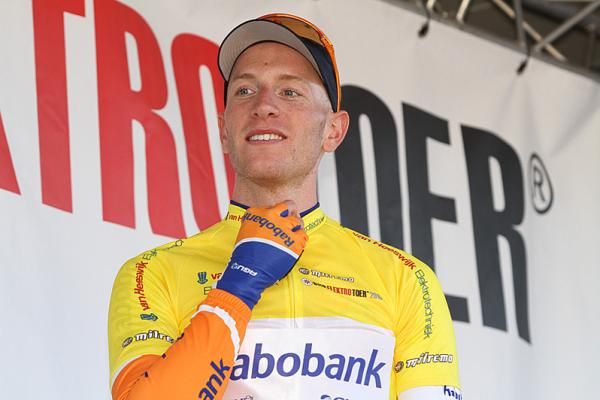 Jos Van Emden looks satisfied with the day's efforts.