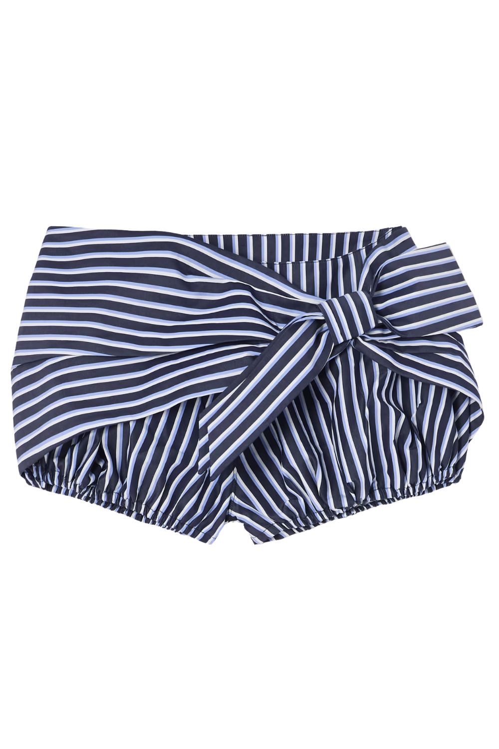 Rabanne Striped Cotton-Poplin Shorts