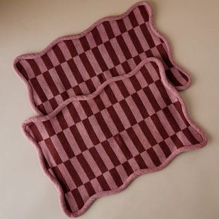 TBCo Checkerboard Cotton Placemats, Set of 2