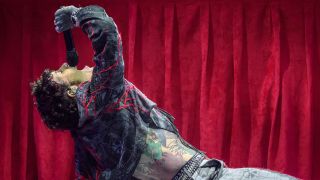 Oli Sykes of Bring Me The Horizon onstage in 2025