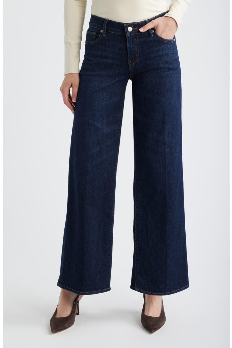 Le Slim Palazzo Low Rise Wide Leg Jeans