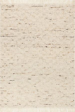 Juju Tasseled Wool Rug | Ivory