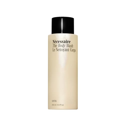 Nécessaire the Body Wash Santal - Natural Body Wash for Women & Men, Therapeutic Shower Gel With Epsom Salt + Minerals. Gel Cleanse, 8.4 Fl Oz.