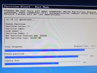 Step 7: Practice some partition magic