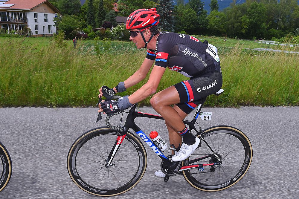 Warren Barguil during stage 4 at the Tour de Suisse