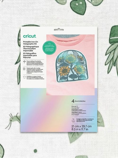 Printable Iron-On Holographic Kit &ndash; A4 (4 Ct)
