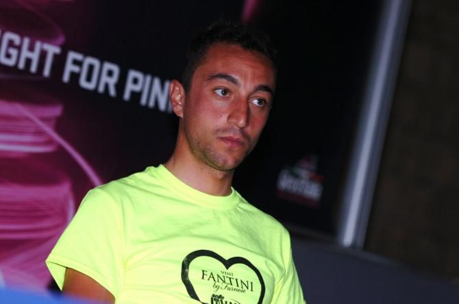 Matteo Rabottini (Vini Fantini-Selle Italia) won the mountains classification at the 2012 Giro
