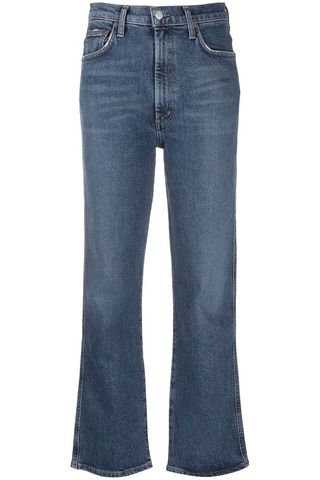 AGOLDE High Rise Crop Jeans