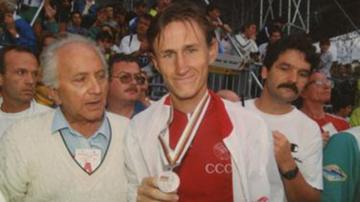 Dimitri Konyshev during the 1989 World Championships