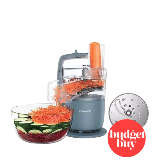 Kenwood food processor with budget buy badge