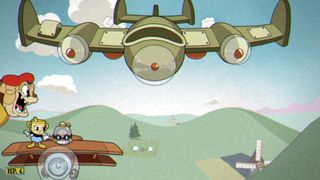 Cuphead: The Delicious Last Course Ms. Chalice on biplane