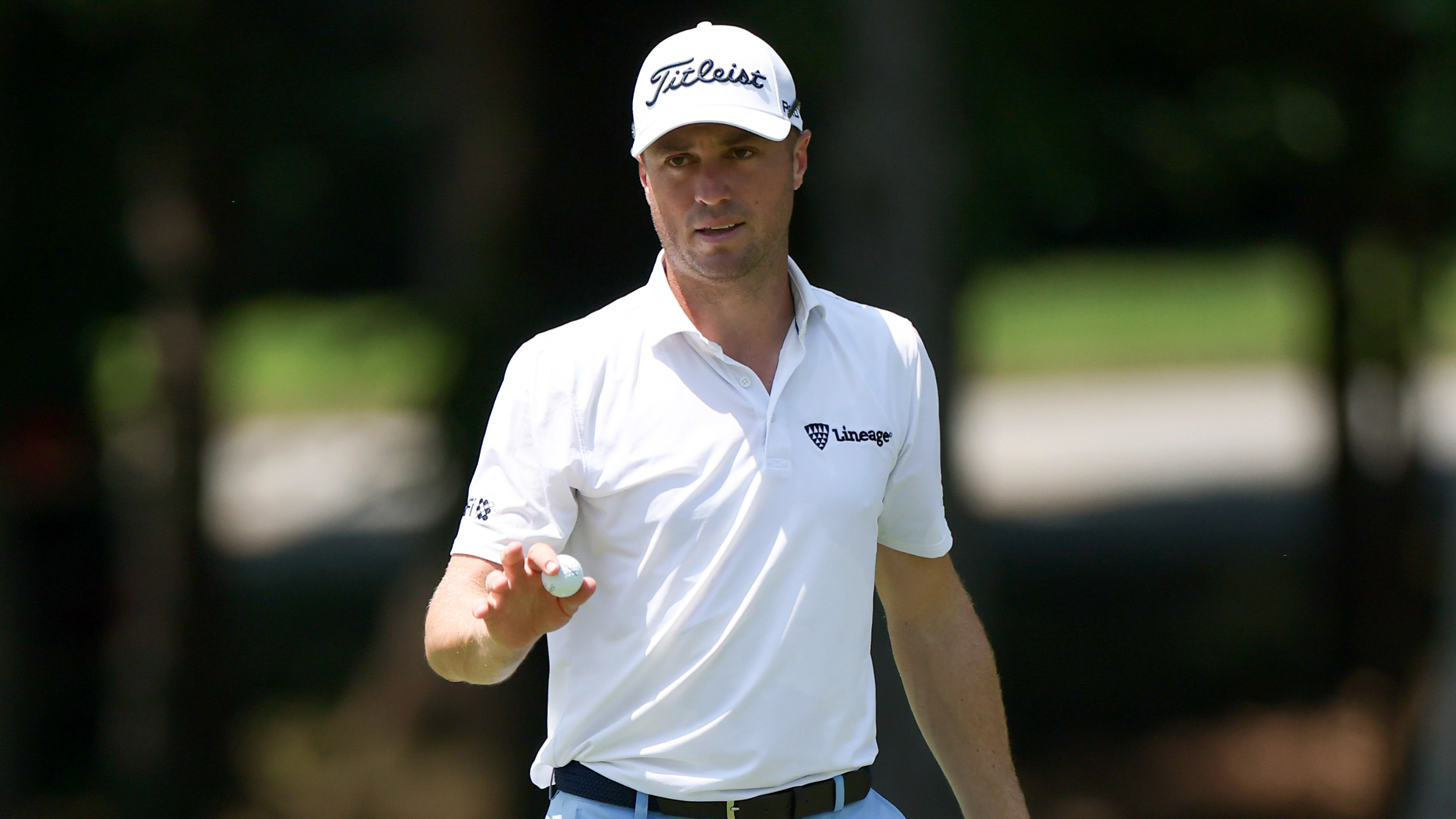 Justin Thomas at the Travelers Championship