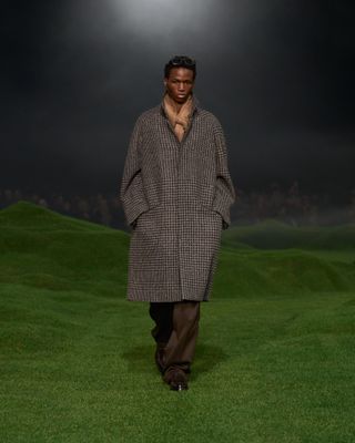 Zegna A/W 2025 men's runway at Milan Fashion Week