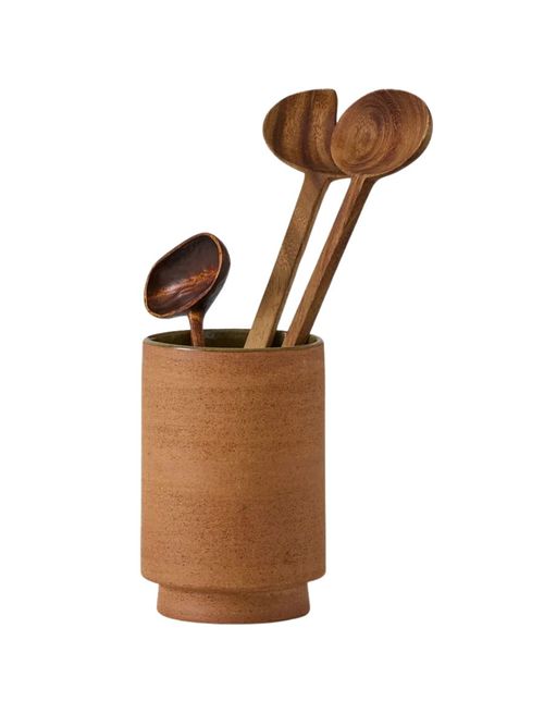 Cisco and the Sun Utensil Jar in Green Earth