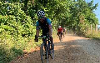 James Wilson fifth overall and first in men 40-44 at Highlands Gravel Classic
