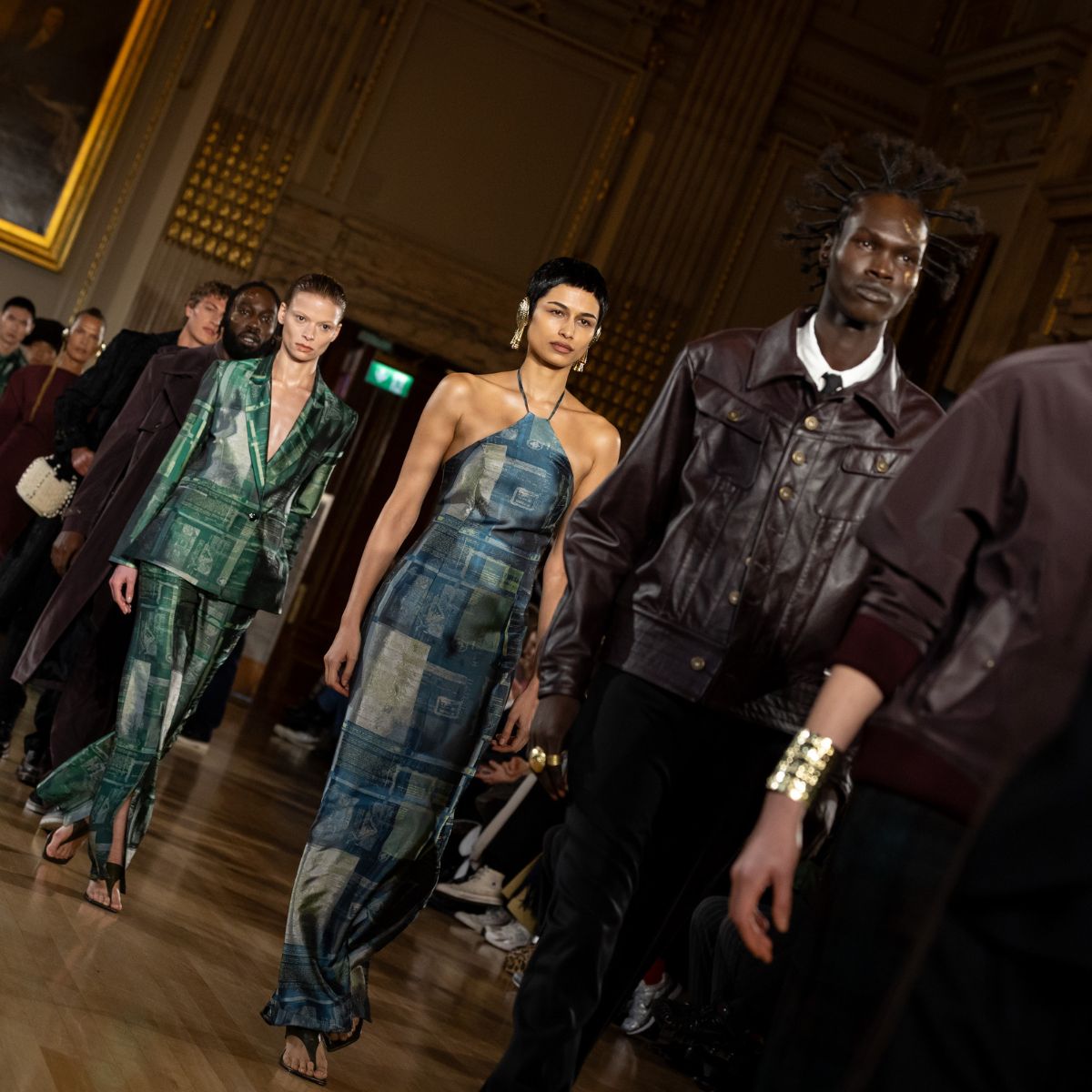 labrum aw26 show finale at london fashion week