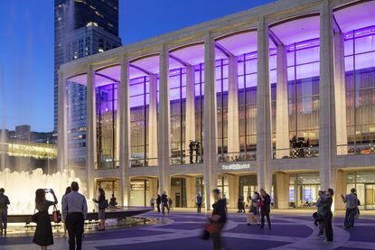 exterior of refreshed david geffen hall