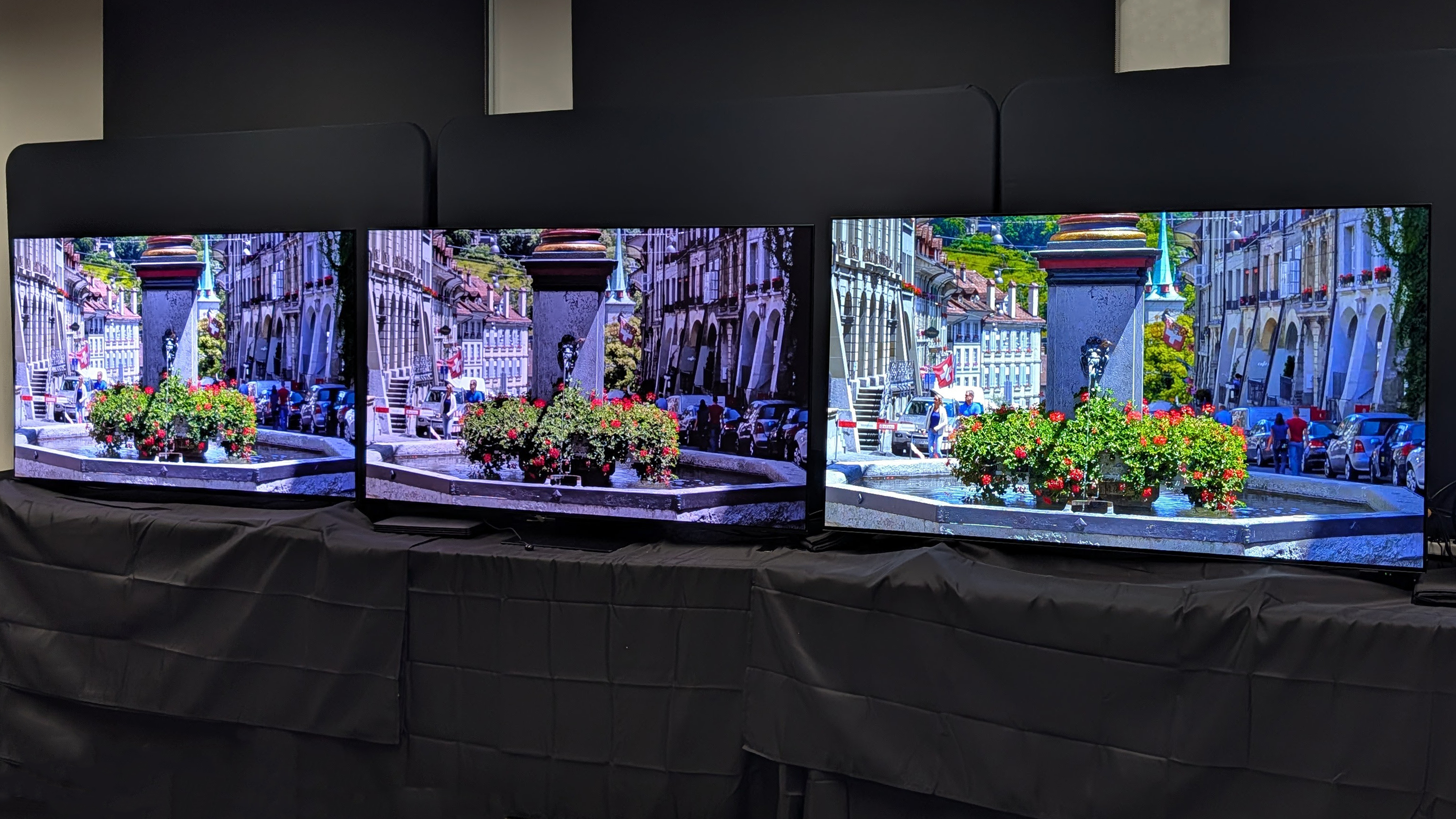 Philips OLED 950 TV compared to Samsung and Sony