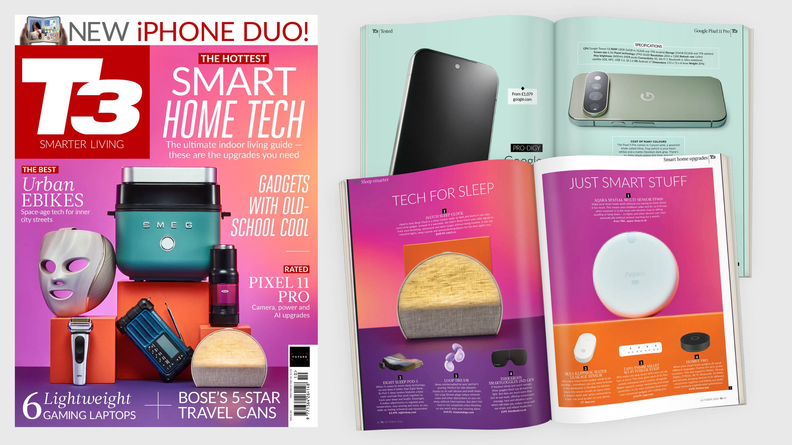 The latest issue of T3 magazine