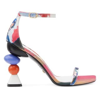 sculptural heeled shoes