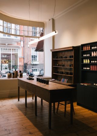 The Perfumer H London flagship store on Clifford Street in Mayfair