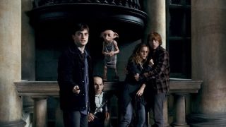 The gang in Harry Potter and the Deathly Hallows - Part 1.