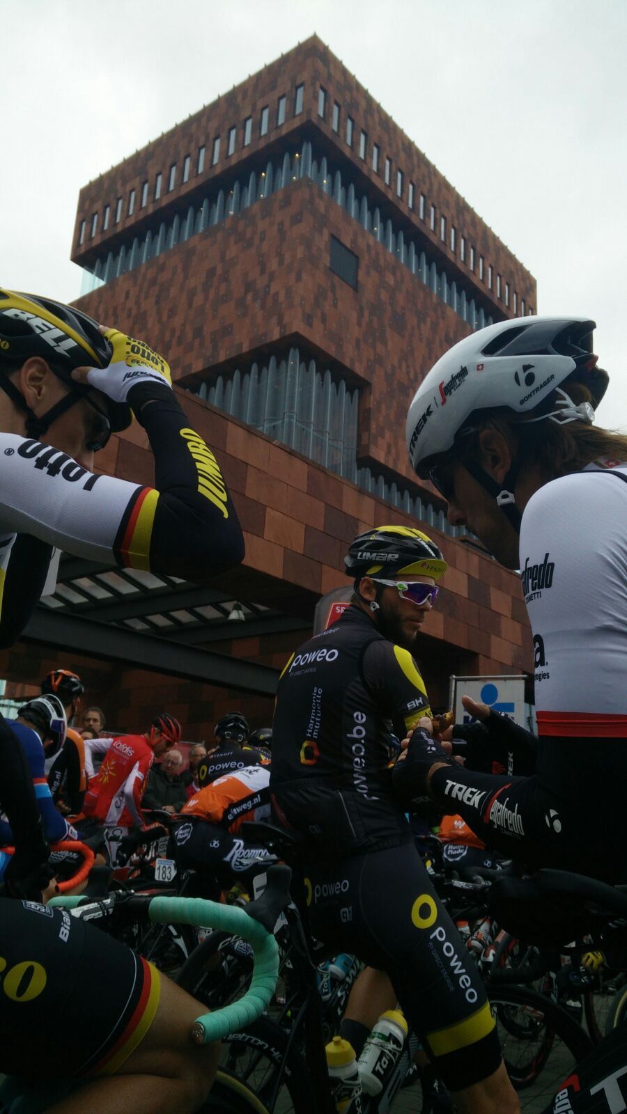 Fabian Cancellara on the start line