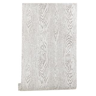 wood grain wallpaper with pale tones of ash and oak