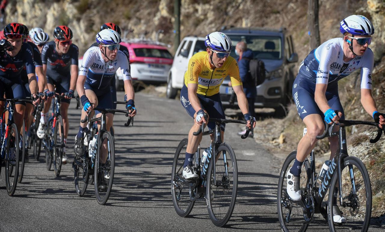 Michael Woods gave his to try to defend the race lead